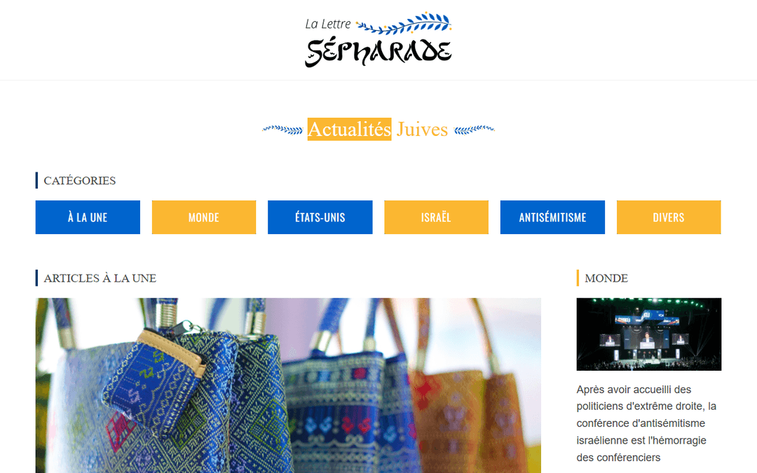 lalettresepharade.fr publisher screenshot