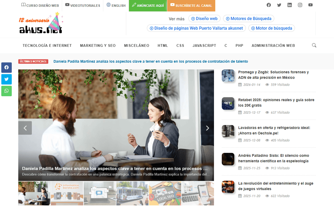 disenowebakus.net publisher screenshot