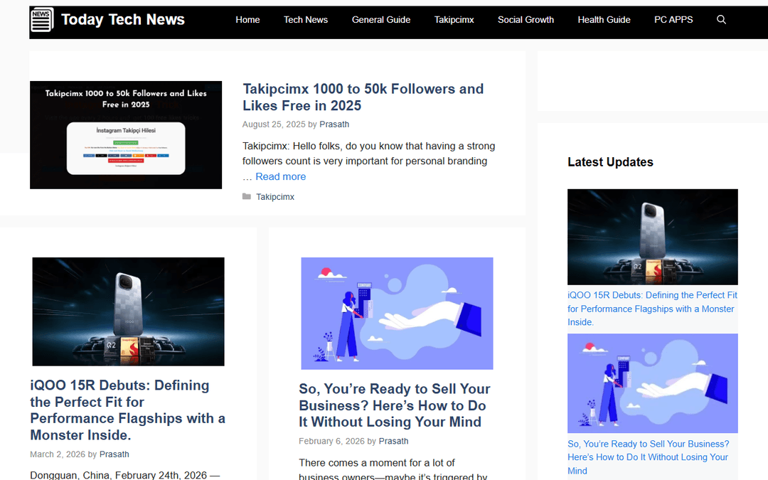 today-tech-news.com publisher screenshot