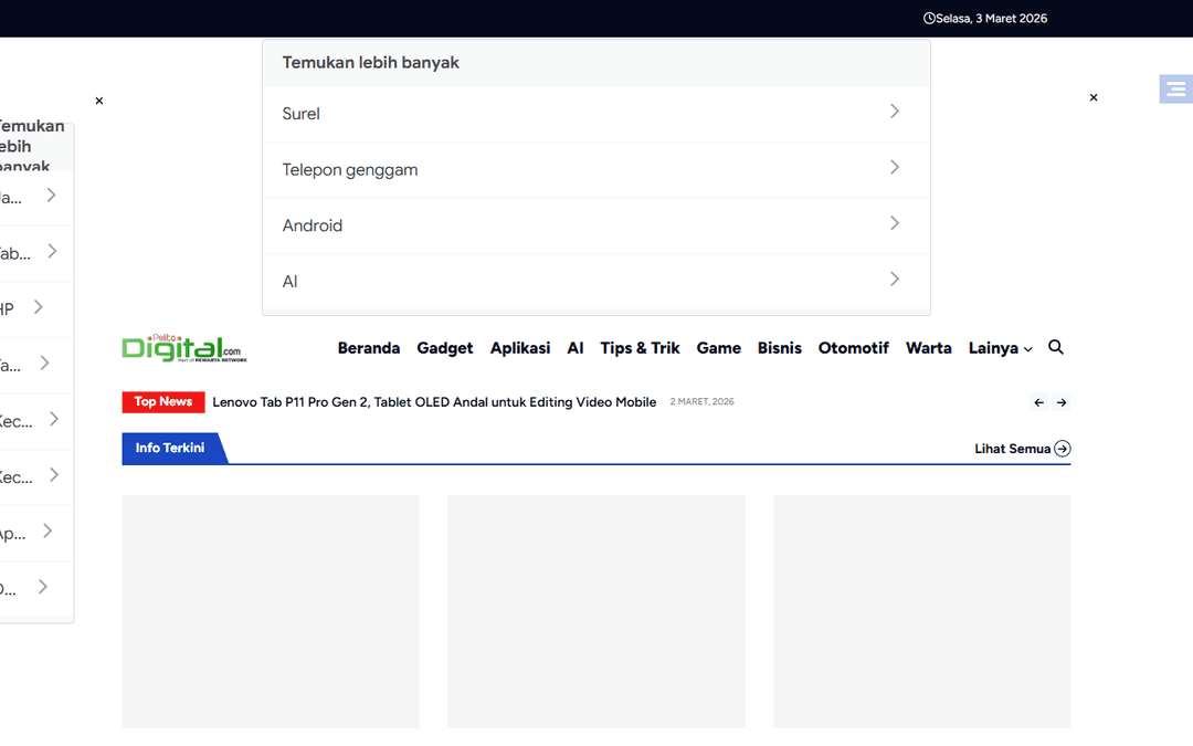 pelitadigital.com publisher screenshot