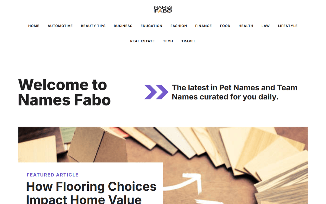 namesfabo.com publisher screenshot