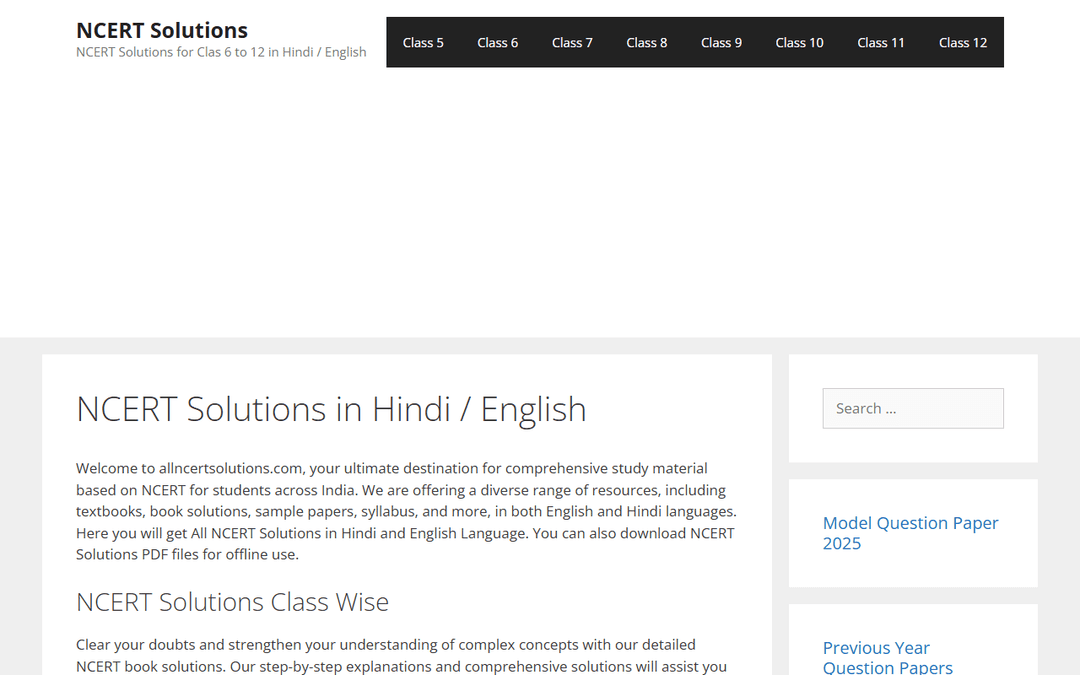 allncertsolutions.com publisher screenshot