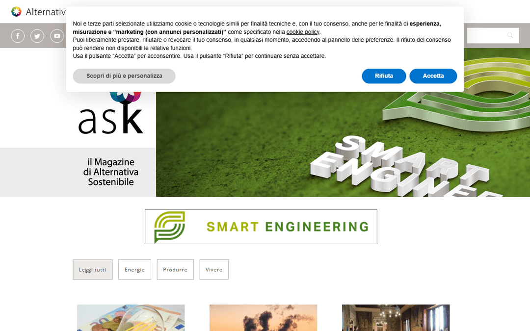 alternativasostenibile.it publisher screenshot