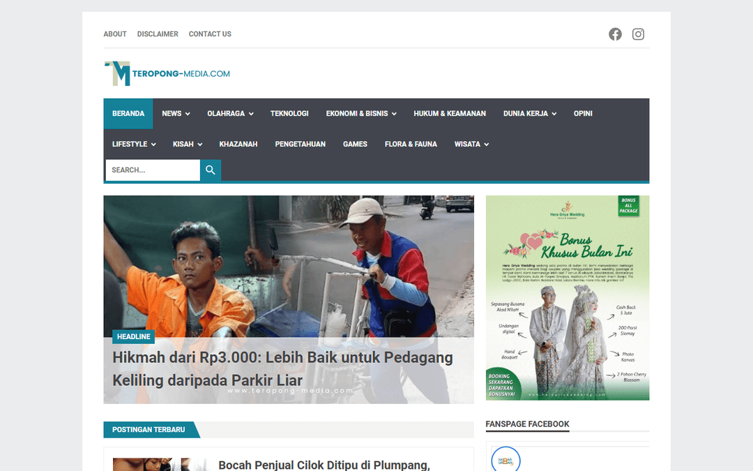 teropong-media.com publisher screenshot