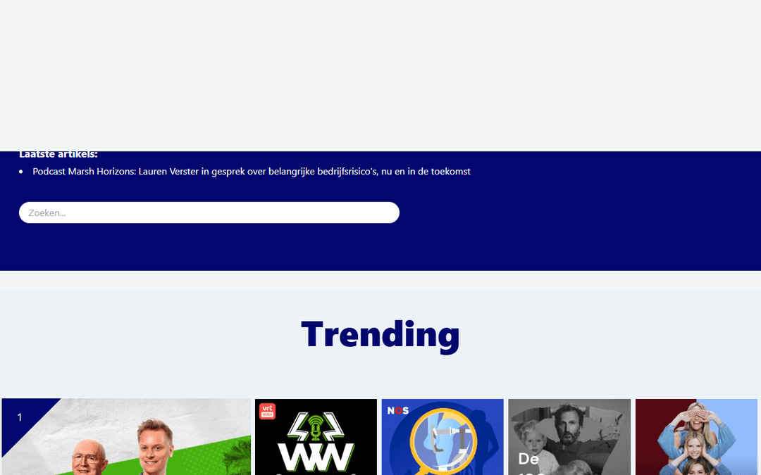 nederlandse-podcasts.nl publisher screenshot