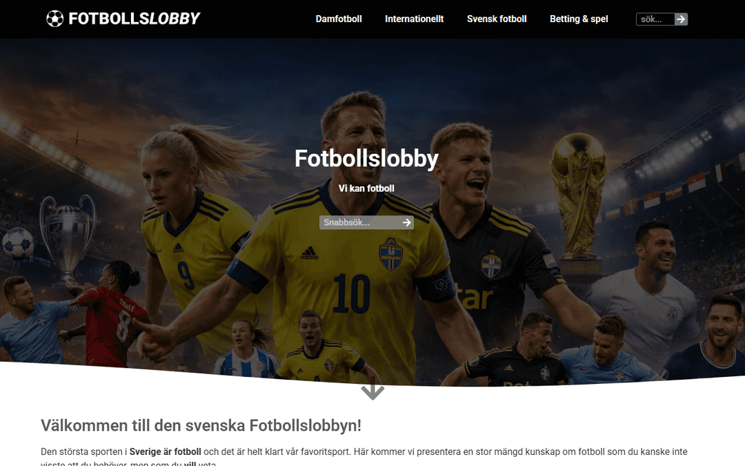 fotbollslobby.se publisher screenshot