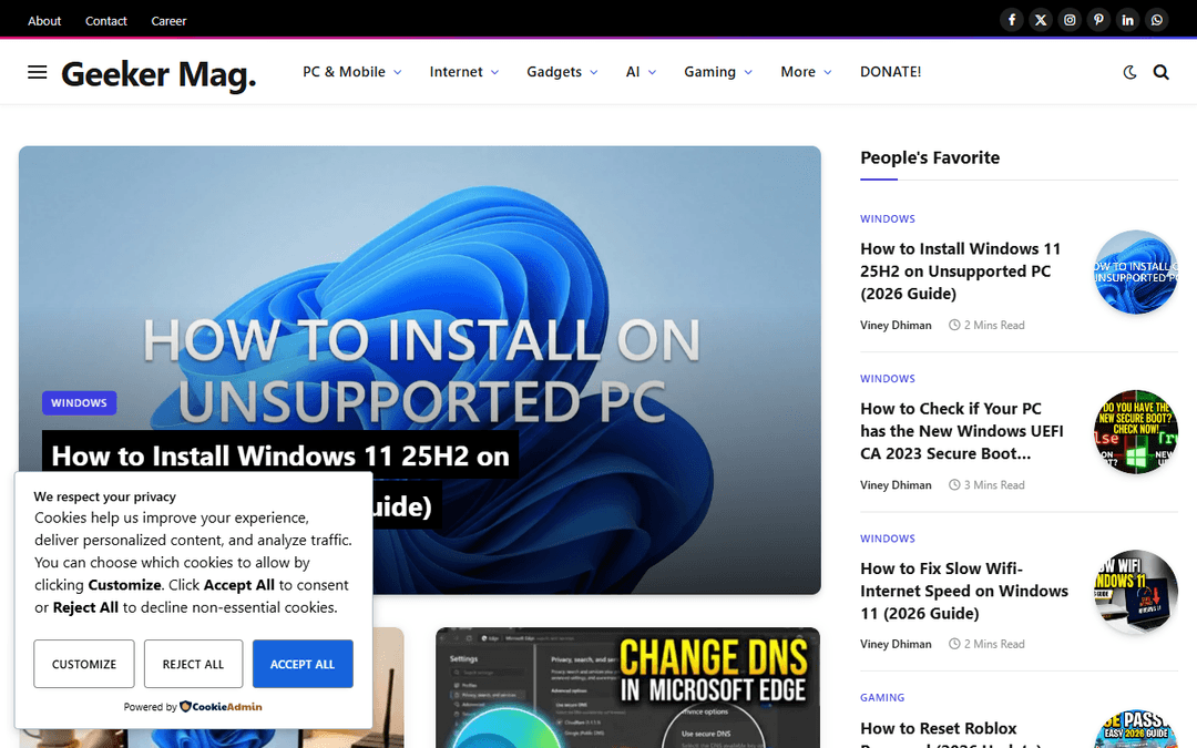 geekermag.com publisher screenshot