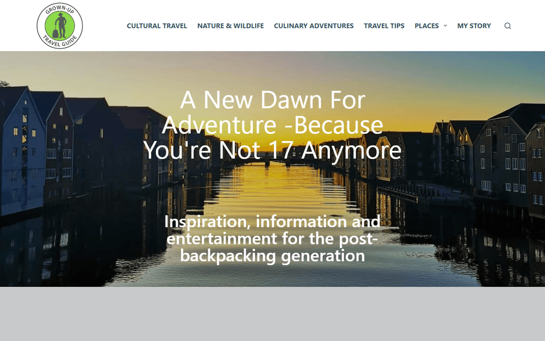 grownuptravelguide.com publisher screenshot