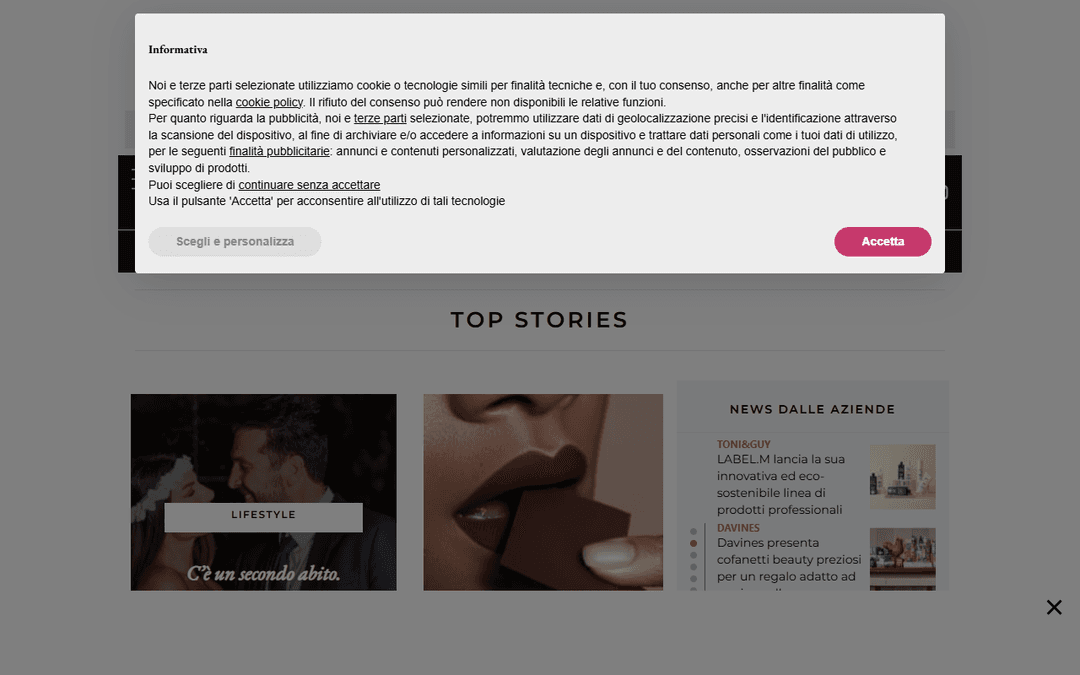 capellistyle.it publisher screenshot
