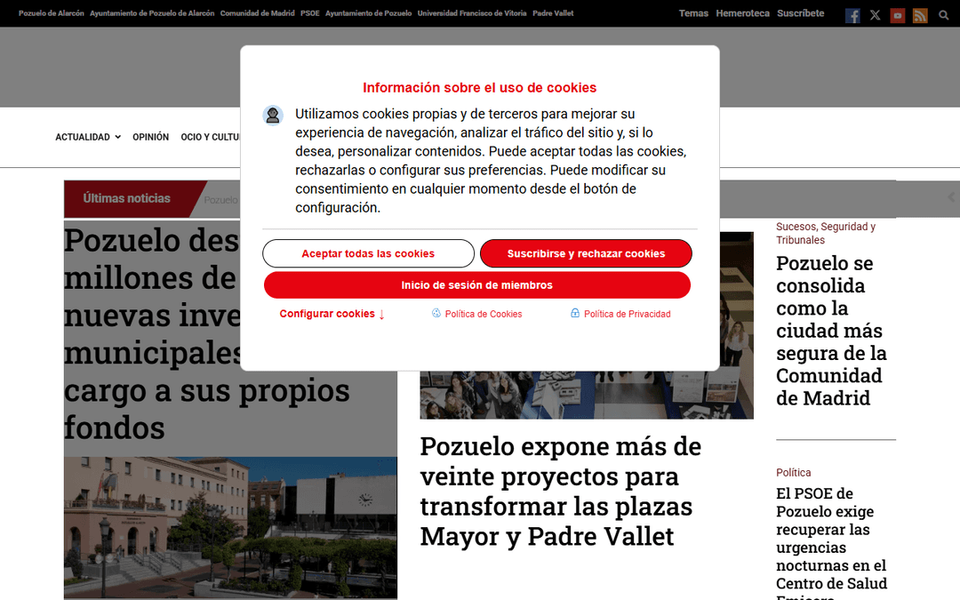 diariodepozuelo.es publisher screenshot