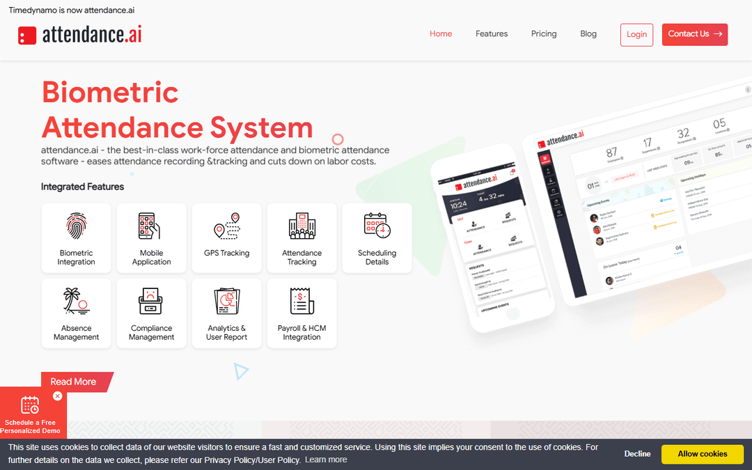 attendance.ai publisher screenshot