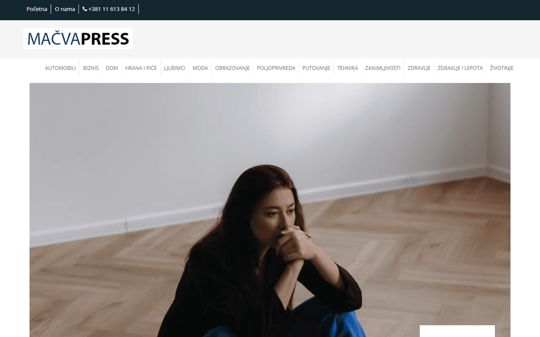 macvapress.rs publisher screenshot