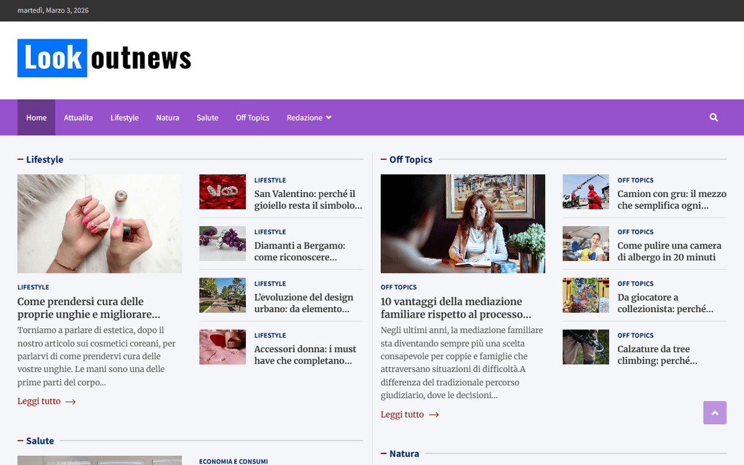 lookoutnews.it publisher screenshot