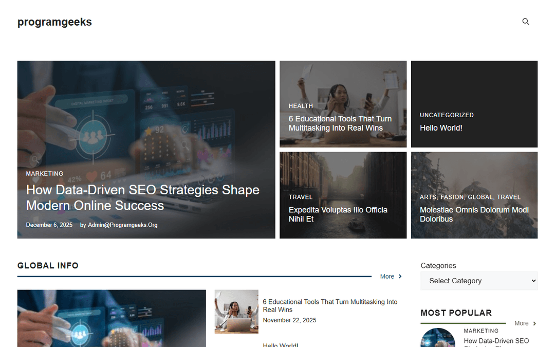 programgeeks.org publisher screenshot