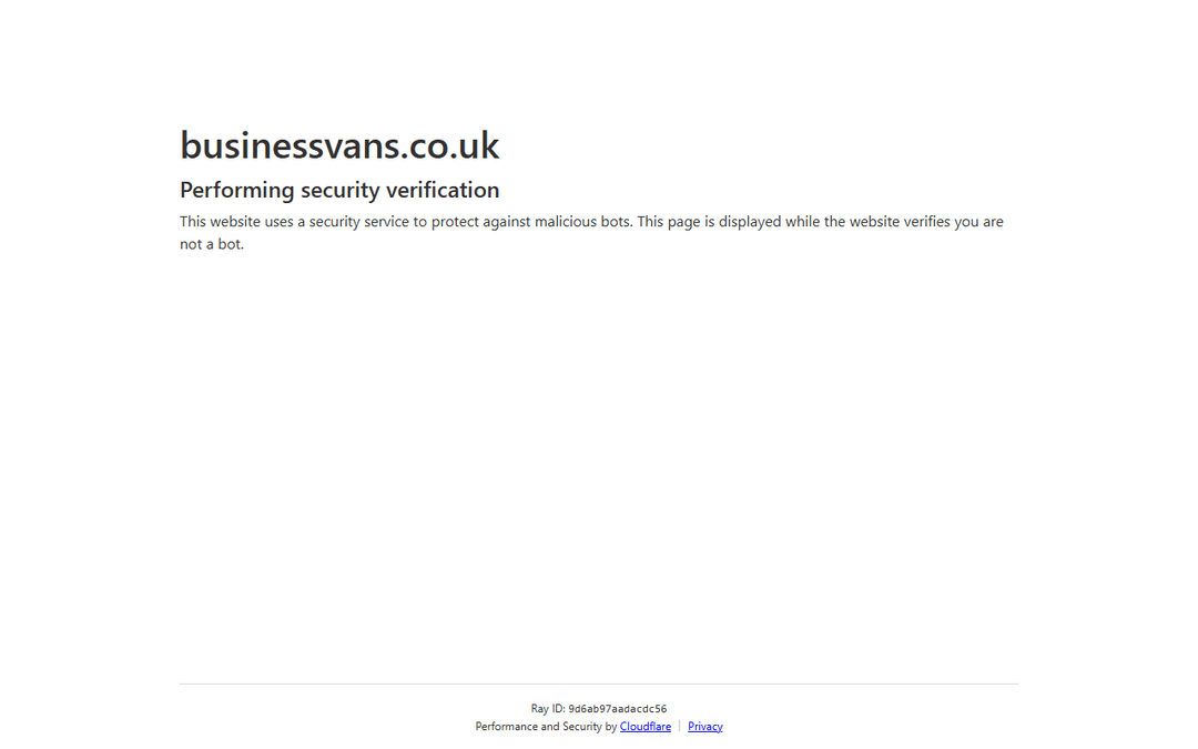 businessvans.co.uk publisher screenshot