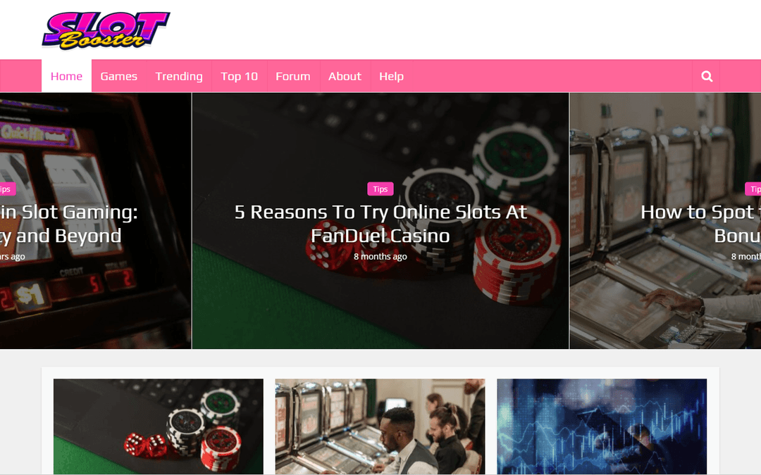 slotbooster.org publisher screenshot