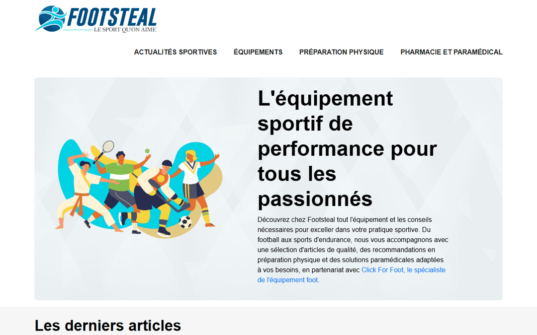 footsteal.com publisher screenshot