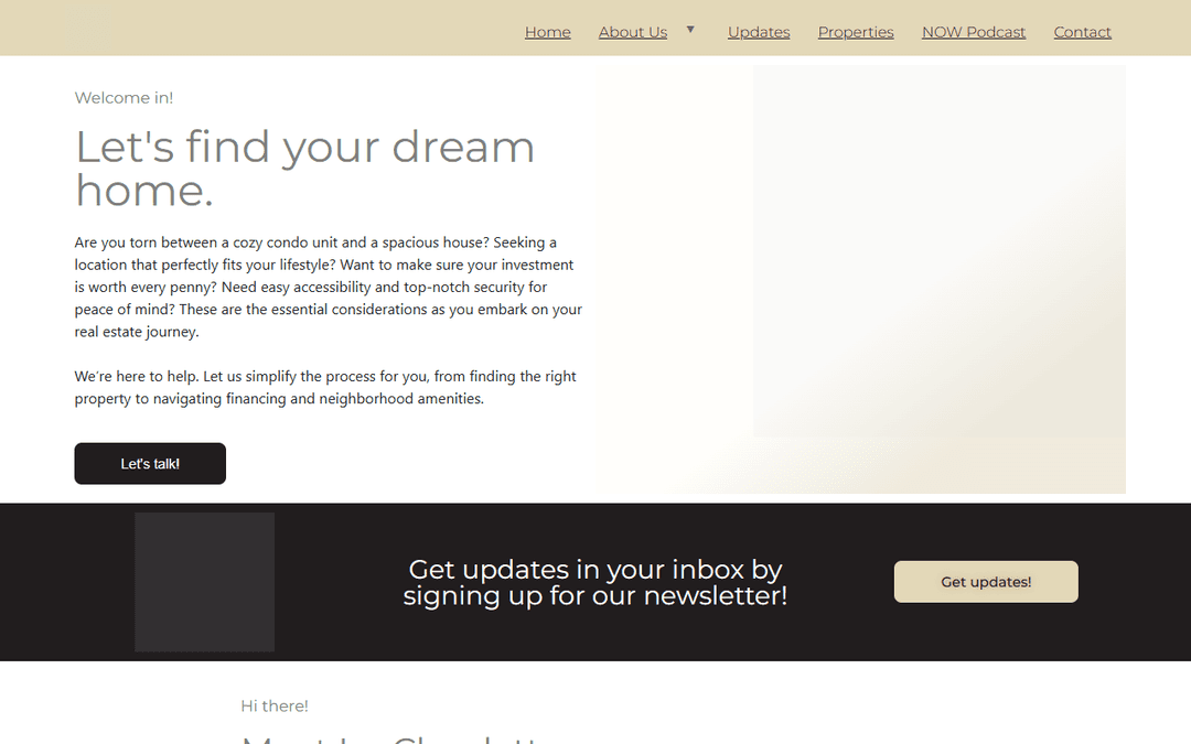 nowrealtybrokerage.com publisher screenshot
