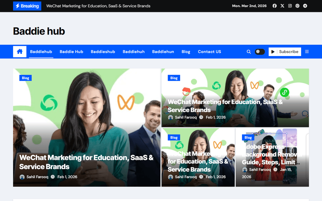 baddiehub.app publisher screenshot